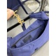20231128 batch 550 blue gold buckle with black edged nylon ⚬ LE 5 A ̀  7_ Nylon style college style salt shoulder crossbody bag for men and women, lightweight nylon fabric, low-key, luxurious, and versatile for commuting. The bag is designed for leisure a