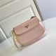 On March 12, 2024, P640 small size {flip bare powder} exclusive PRADA new vintage underarm bag is coming! This year's popular vintage underarm bag has always been popular. The whole leather is delicate and smooth, and the irregular shape of the bag design