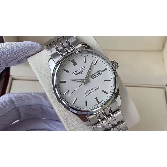 20240408 440. ✨ Retro style is an ageless fashion trend ✨ 【 Minimalist Retro Classic Hot Selling 】 Longines Men's Watch Fully Automatic Mechanical Movement Mineral Reinforced Glass 316L Precision Steel Case Precision Steel Band Elegant and atmospheric Bus