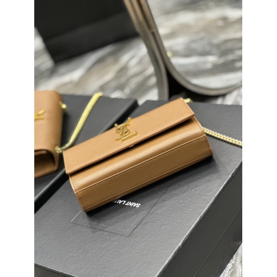 20231128 batch: 550 new colors_ Caramel colored gold buckle KATE 20cm counter latest size, timeless style, classic wear-resistant caviar cowhide irresistible super charm, a must-have style for everyone! 20cm is just right to use, and you can easily includ