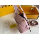 2023.10.26 P175 (with box) size: 1020FENDI Fendi Lacquer Leather Bucket Bag Two Piece Set Decorated with Fendi Logo Embossed Embossing Technology, Inside Paired with Old Flower Inner Tank, Equipped with Long Shoulder Strap: Handheld or Crossbody, Simple y