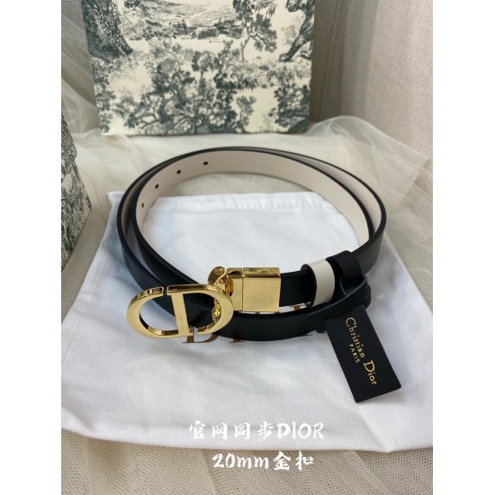 2024/03/06 Di Ao Mingxing runway style with top layer cowhide and copper buckle strap, body width 2.0cm