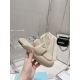 2023.07.07 Prada bread slippers top new 2023 Muller shoes are particularly convenient to wear. When you go out to change shoes, you don't need to bend over and tie shoelaces. You can wear them in spring, summer and autumn. This pair of Muller shoes has a 