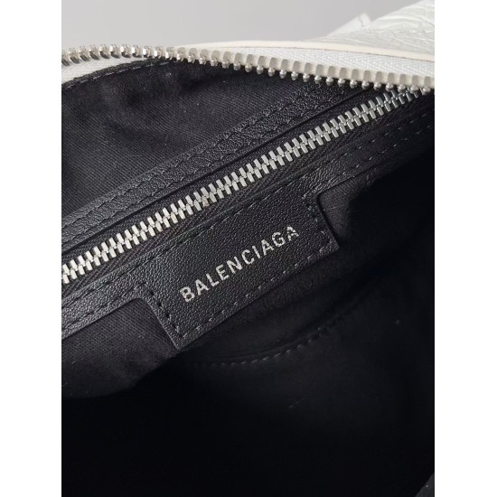 Batch 650 Balenciaga from Balenciaga in 20240324. Italian imported explosive pattern top layer cowhide tassel style small black nail (large bottom length 38cm * 24cm * 12cm) (medium bottom length 30cm * 19cm * 11cm/) (mini bottom length 23cm * 15cm * 84cm