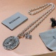 2023.07.23 1 Original goods New products Balenciaga necklaces Balenciaga new necklaces counter Consistent details Fine workmanship Each detail process in place Design process Fine popular models Shipping design Unique retro style Balenciaga necklaces