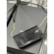 20231128 Batch: 480MONOGRAM_ Black crocodile pattern with gold buckle Phone Holder mini bag_ For the current super popular trend of small bags, this is definitely worth buying! Beauty and practicality coexist, and iPhone Plus can be included. Whether male