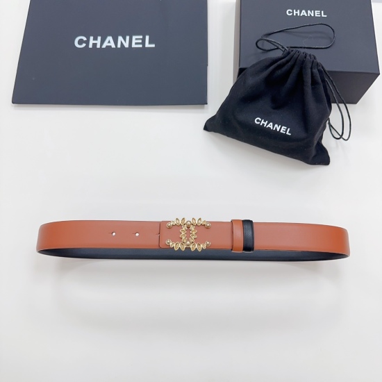 3.0cm Chanel official website new model, double-sided original calf leather, buckle width 3.0cm... length 75.80.85.90.95.100. Ou, hardware pure copper original mold customization
