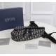 20231126 510Dior Men's Saddle Bag with Authentic Matching Box Model: 1ADPO093 (Apricot Jacquard) Size: 20 * 28.6 * 5cm Physical Photo, Same as Goods Heavy Gold Authentic Printing Reproduction Imported Apricot Jacquard Fabric with Original First Layer Grai