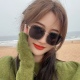 220240401 P85 GUCCI 2024 Spring New Latest Box Sunglasses Various internet celebrities are bringing a full score ‼️  Playful and sweet, with better facial effect. Super metallic texture. Model: G2242