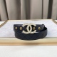 On December 14, 2023, at the Chanel Children's counter, the same type of belt is made of genuine molds, and imported plain cowhide 3cm versatile small belt is a must-have for goddesses