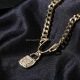On July 23, 2023, Xiaoxiang Chanel Lock Necklace Counter was launched simultaneously with the Double C Lock Bone Chain, crafted with precision craftsmanship and consistent brass material in the original version