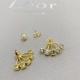 20240411 BAOPINZHIXIAAODior rhinestone fan earrings can be disassembled for super strong wearing effect! CD Star Pearl Water Diamond Element! Advanced customization! In stock, special price ￥ 18
