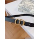 The Dior belt features a retro gold decorative metal CD buckle, which is slim in style and can be paired with skirts, pants, or dresses to enhance the body shape. Belt width: 2.0cm,