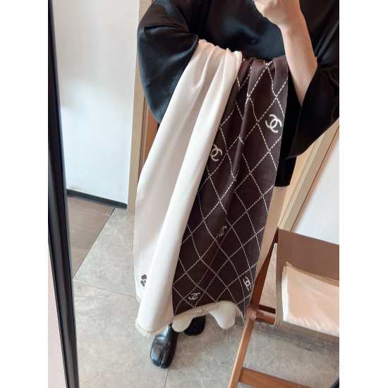 2023.10.05 28 New Xiangjia [Classic Camellia Flower Cashmere] Double sided Same Color Cashmere Long Scarf ‼️ VIP recommendation ‼️ Start quickly [high-end love] ‼️ Pure cashmere baby feels comfortable to fly ❤️ Women's delicacies are rare and can be used 