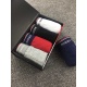2024.01.22 New TOMMY HILFIGER Tom Figger Classic Odell Fabric In Stock One Box Three Strips Four Colors Available LXLXL