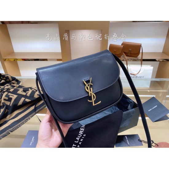 On October 18, 2023, P250 P255 High Quality Folding Box Saint Laurent Saddle Bag -2020 New Product Show Style Saddle Bag Star Same Style No matter the style, inside or counter, there is no difference. The true original replica inside is detachable and pop