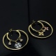 20240411 BAOPINZHIXIAOLV Earring New Product Color Separation Moon Star Earring Number: BP715338833