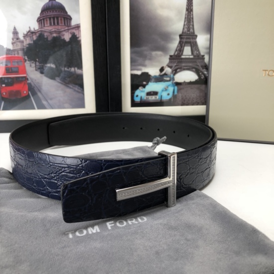 Tom Ford's latest internet celebrity diamond studded belt with original box counter synchronized 3.8 wide new model has been launched. The original cowhide, paired with steel buckles, is elegant and easy to use. Thank you for reprinting.