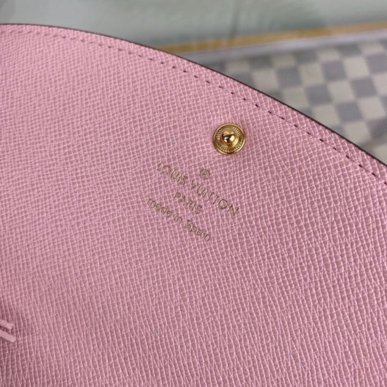 20230908 Louis Vuitton] Top of the line exclusive background N60214 Size: 19.5x 10.0x 1.5 cm Functional and beautifully designed Emilie wallet is made of soft Monogram canvas, lined with brightly colored lining, exuding an extremely elegant temperament. T