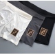 On December 22, 2024, FENDI Classic Double F Fashion Essential Men's Underwear adopts seamless pressure gluing technology with seamless seamless seamless stitching. The high-end sheep milk silk material is lightweight, breathable, smooth, and has no bindi
