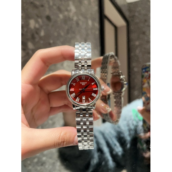 20240408 White 240 Rose Gold 260 Drill Ring ➕ 30 [A small amount of Chinese red [firecrackers] New Year's gift] TISSOT Tissot official new product Carson Zhenwo series exploration preserves the minimalist design of the dial [applause] Taste minimalism [ce