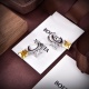 July 23, 2023 ❤ The unique design of BV's new earrings completely subverts your impression of traditional earrings, making them charming and eye-catching