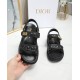 20240413 High end Electric Embroidery P260 DIOR 2021 Latest Sandals This hybrid sheepskin DiorAct sandal style is fashionable. Paired with an insole that fits the foot shape, it is made of exceptionally lightweight and comfortable leather. The shoe upper 