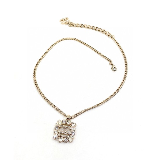 20240413 p75C Jia Fang Diamond CC Necklace Same Material
