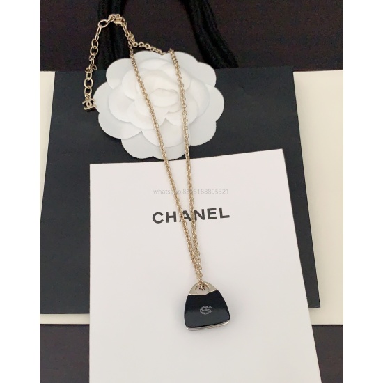 2023.07.23 Latest Black Bag Necklace Consistent Z Brass Material