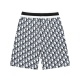 July 18, 2023: DIOR Dior 2023SS New Knitted Shorts, Customized Fabric Using Weihua Fabric Weaving Method, Jacquard Knitting Technology, Tight and Three-dimensional Version, Customized Trouser Rope Hardware with Strong Texture, Smooth, Comfortable and Brea