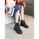 twenty million two hundred and forty thousand three hundred and twenty-six ❤️ P250 2024 Gucci Spring/Summer Martin Boots New hollow out genuine cowhide short boots mesh women's shoes new style, fashionable new product slim and stylish, appear slim and tal