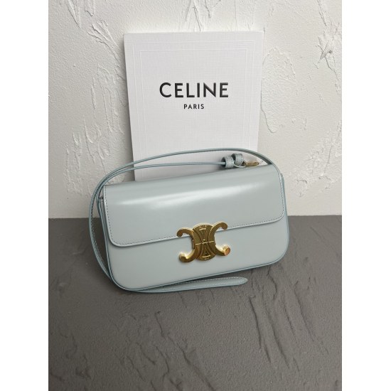 20240315 P700 CELIN * New Triomphe Arc de Triomphe Underarm Bag 2022 Spring/Summer Exclusive, Classic, High end, Simple Design, No Extra Suffixes, Highly Recognized, Fashionable and Versatile, Will Not Go Out of Style Years Later, Rich in Vintage Flavor~M