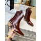 2024.01.05 320 [ISABEL MARENT] Isabelle 2023 Autumn/Winter Classic Popular Short Boots - An essential and simple boot that expresses the brand of a pair of boots in a minimalist style. It is made of whole horse oil leather and has a soft and breathable le