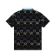 2023.07.18 PGucci/Gucci 2023 new spring/summer polo shirt, letters and symbols printed with personalized short sleeves, sold in the same style, complete with three standards, customized fabrics, excellent texture, ready to wear, comfortable and close to t