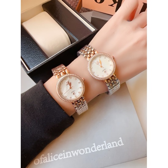 20240417 White Light 250. Gold 270, Diamond ➕ 30 Upgraded OMEGA - Omega ⌚ The elegant series has made an outstanding stunning debut, combining the elegant charm of luxury jewelry with the precise technology of excellent timepieces to form a dazzling watch