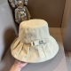 220240401 60 Miao Miao 2024 Spring/Summer New Cloth Hat, 100 pleated Fisherman's Hat, Head circumference 57cm