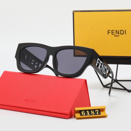 20240330 Fen Sunglasses Fashion Women's Trend Sunglasses 4-color Optional Model 6187