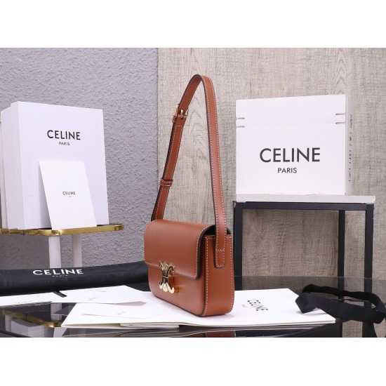 20240315 [Premium Quality All Steel Hardware] p1050 CELIN * New Triomphe Arc de Triomphe Underarm Bag 2021 Spring/Summer Exclusive Edition, Classic, High end, Simple Design, No Extra Suffixes, Very recognizable, Fashionable and Versatile, Will Not Go Out 