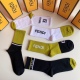 2024.01.22 Fendi 2022 New Mid Length Stacked Socks and Socks! A box of five pairs, synchronized stockings and socks at the counter, a must-have for trendsetters and a great match for big brands on the street