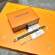 20240401 90 yuan matching picture original packaging LOUIS VUITTON official website M6784E MONOCHAIN REVERSO bracelet. ✨ This Monochain Reverso bracelet interprets Virgil Abloh's fashion code with a bold double-sided design. The classic Monogram Eclipse c