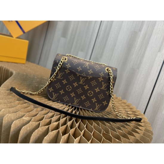 20231125 internal price P580 top-level original order [exclusive background] M45592 chain bag matching version all steel hardware inner lining] NeoMonceau handbag adds another highlight to the 2020 winter Louis Vuitton handbag series. Drawing inspiration 