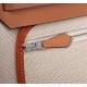 20240317 (Apricot Inner Seam) Herm è s Herdag Imported Waterproof Canvas Series Shipment Batch: 650 Cabag is a classic work of Herm è s Canvas Series, with a simple appearance, large capacity, fashionable yet not flashy. It is made of original imported ca