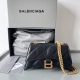 Batch 650 Balenciaga from Balenciaga in 20240324. Italian imported explosive pattern top layer cowhide tassel style small black nail (large bottom length 38cm * 24cm * 12cm) (medium bottom length 30cm * 19cm * 11cm/) (mini bottom length 23cm * 15cm * 90cm