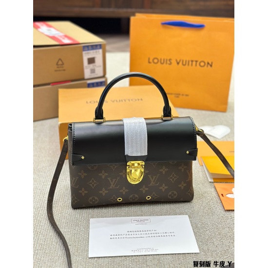 Reprint cowhide P260 M43125 cowhide original laser logo lock buckle ‼️ Internal counter QR code ‼️ Zhang Tian'ai is the exclusive upgraded version of the same model! A brand new One Handle flip handbag ‼️ Paired with apricot super strength and rich classi
