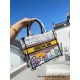 On October 7, 2023, P245 is a top tier original order with a small size of 26cm, full of artistic atmosphere. O Dior Tote Dream Sky Collection DIOR CIEL DE REVE Dream Sky # 22Fall, a new autumn style with dreamy multi-color pattern embroidery. Inspired by