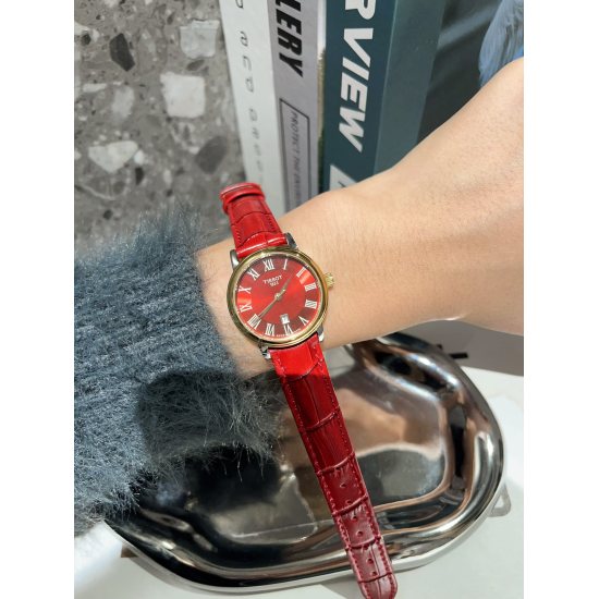 20240408 White 240 Rose Gold 260 Drill Ring ➕ 30 [A small amount of Chinese red [firecrackers] New Year's gift] TISSOT Tissot official new product Carson Zhenwo series exploration preserves the minimalist design of the dial [applause] Taste minimalism [ce