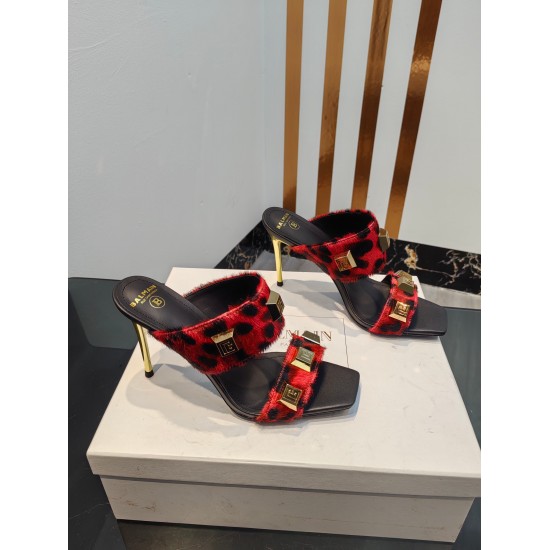 20230923 P320 * Balman's latest runway high heeled slippers for spring/summer 2023. ʚɞ   The brand Balman was founded by French fashion designer Mr. Pierre Balman in 1945 as an old custom fashion house. It has become one of the three giants of custom fash
