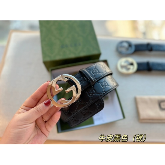 What should I choose as a Valentine's Day gift on October 3, 2023? 200 comes with a complete set of packaging GG classic waistband, which I think is the best looking style for men's belts! Low key yet with a sense of quality! ⚠️ Configure a new green box