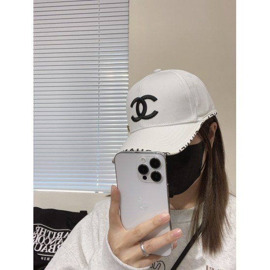 220240401 P50 Chanel CHANEL New Baseball Hat, Logo Xiaoxiang Classic Simplicity, Fashionable and Casual Design, Running Volume New Product