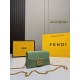 2023.10.26 P195 (with box) size: 1811FENDI Fendi Envelope Bag Chain Bag is small and exquisite
